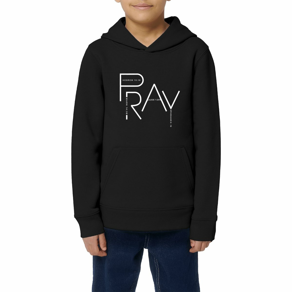 Image front Kids hoodie - Premium PRAY