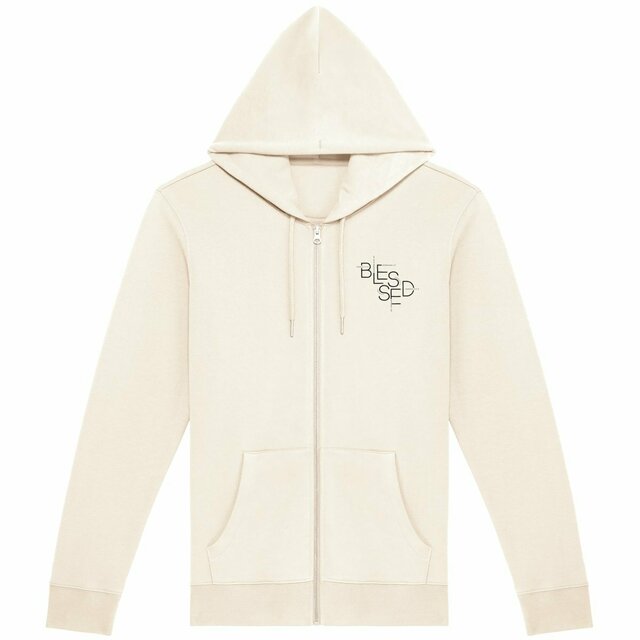 Image front Unisex Zip Hoodie - Premium Plus BLESSED