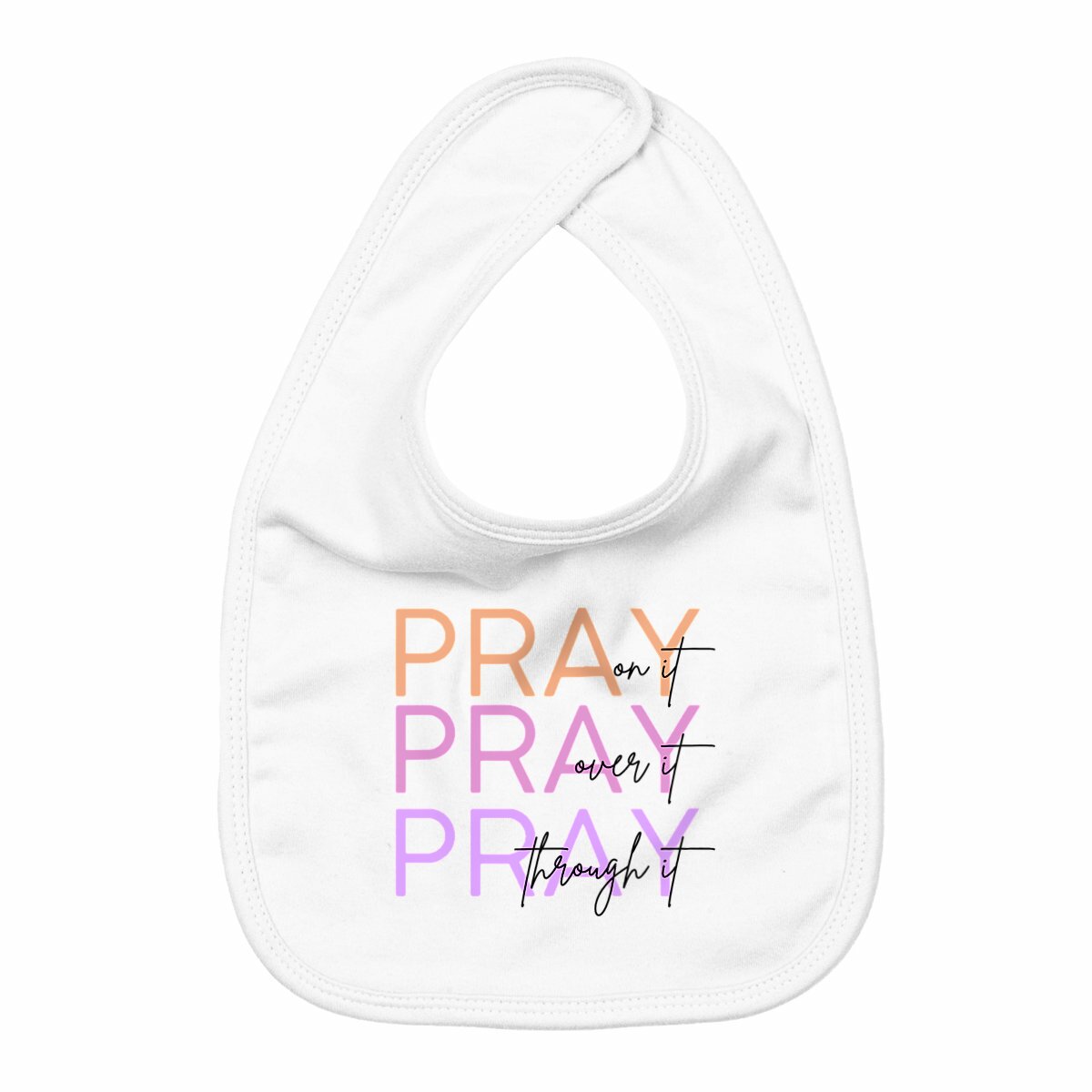 Image back Bib - Premium Plus Pray 3x