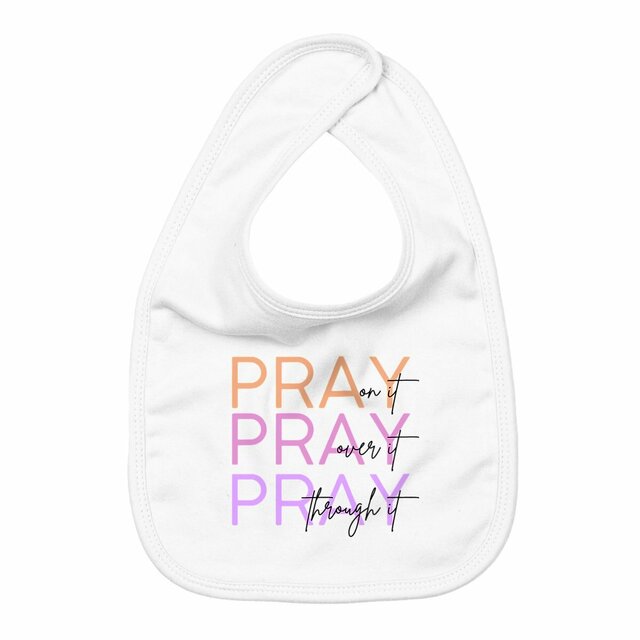 Image back Bib - Premium Plus Pray 3x
