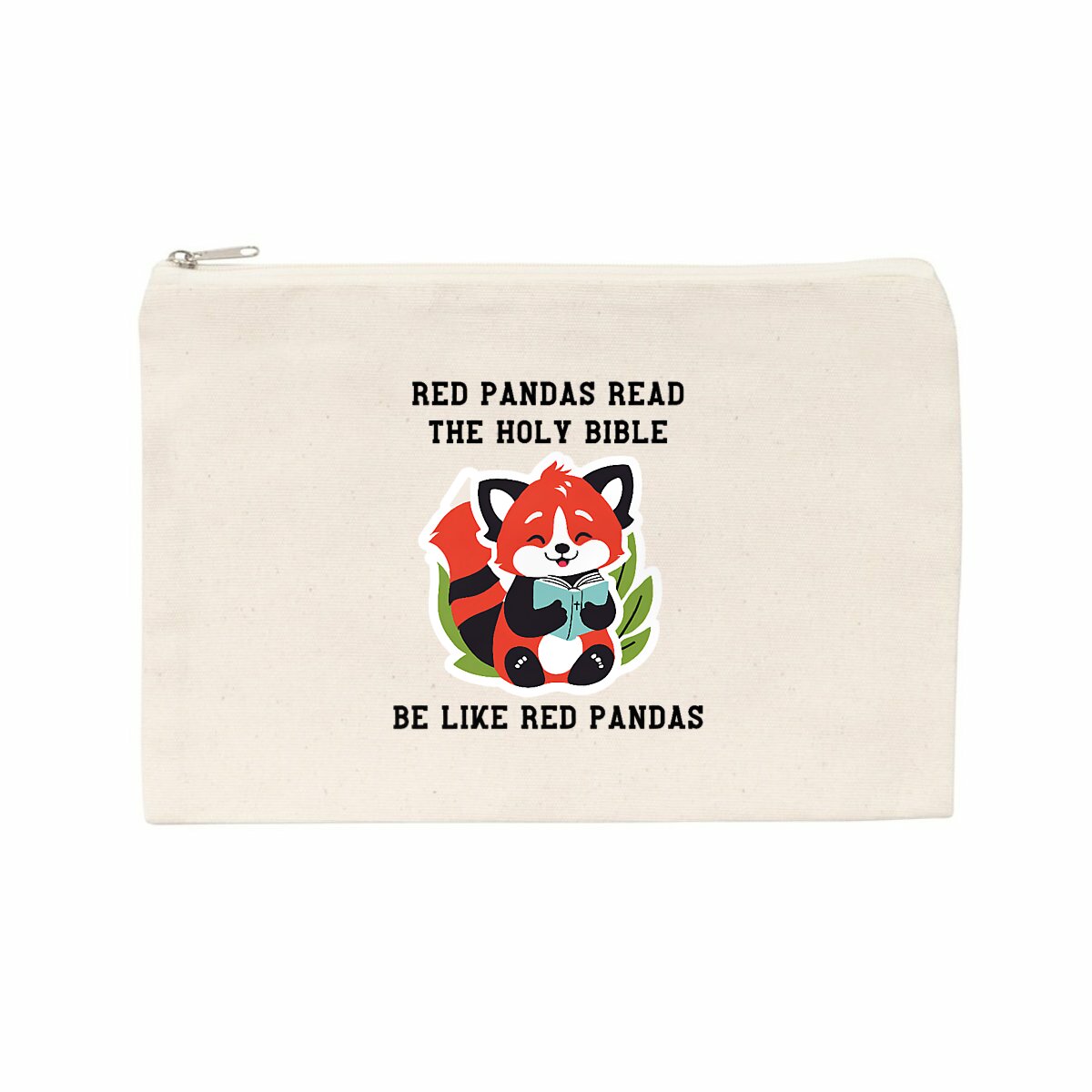 Image back Pencil case Premium+ Be like Red Pandas
