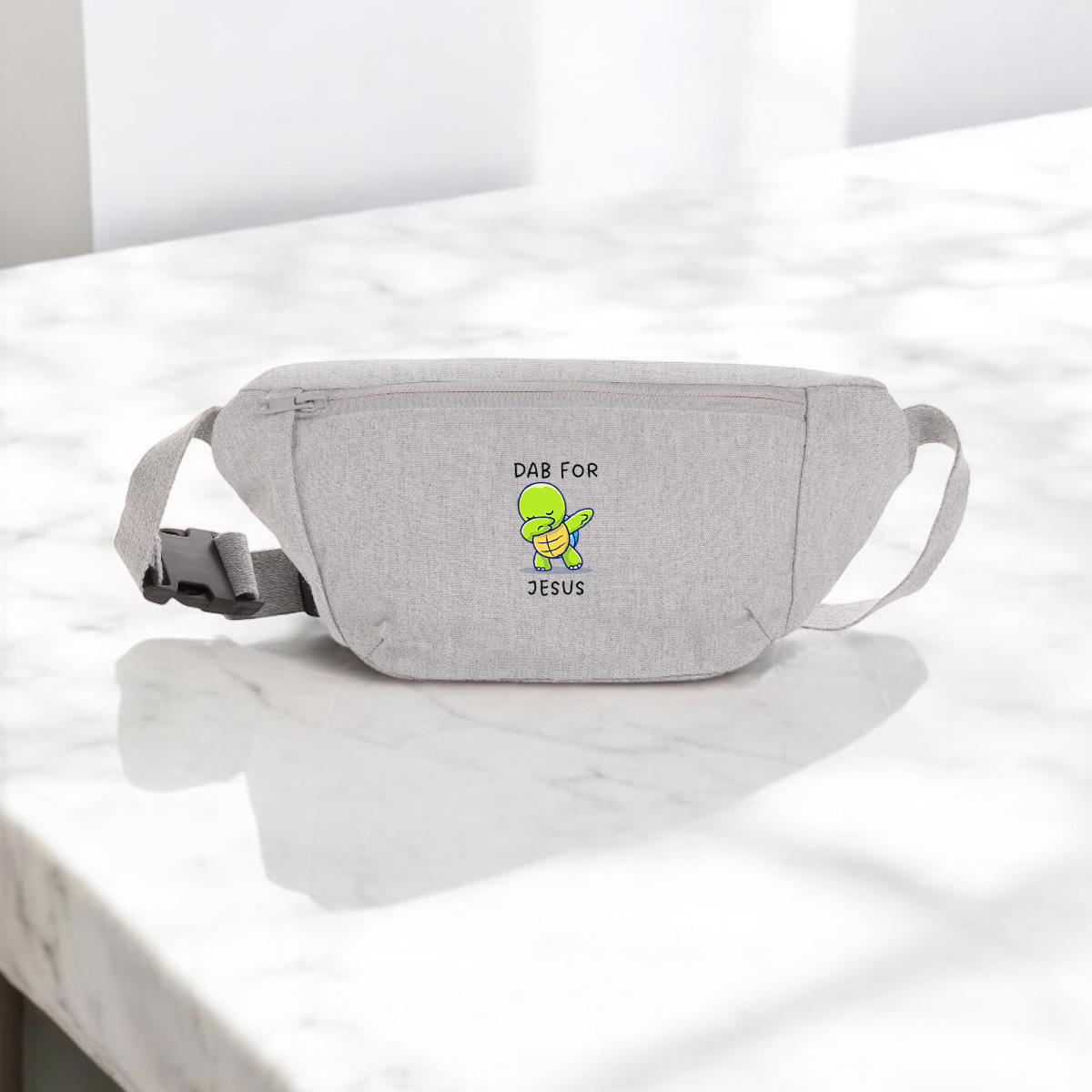 Image front canvas hip bag "DAB for Jesus"