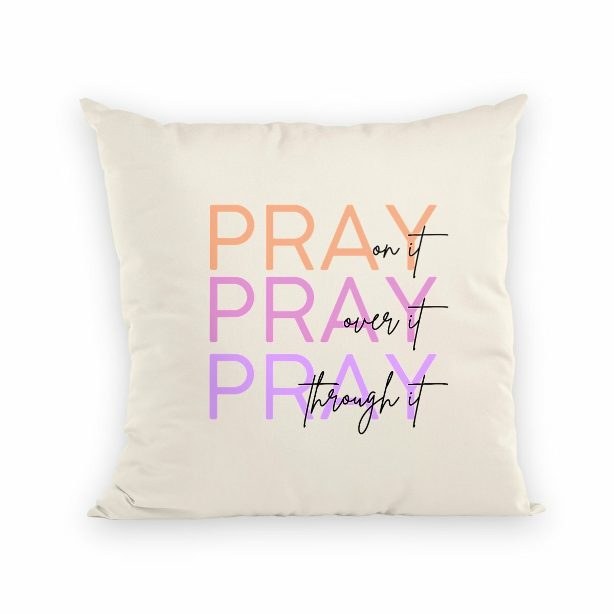 Image back Cushion - Premium Plus Pray 3x