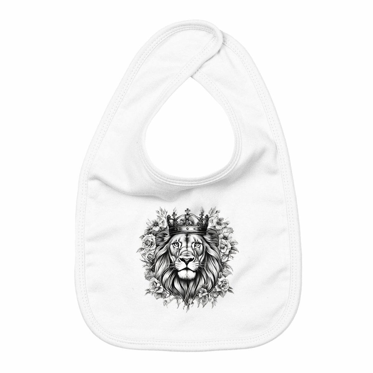 Image back Bib "Strong Lion"