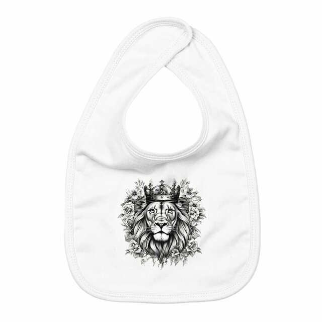 Image back Bib "Strong Lion"