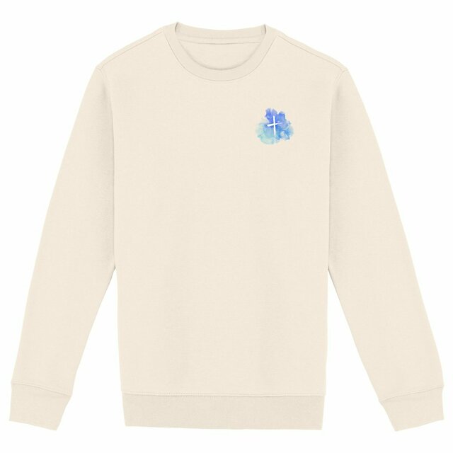 Image back Heavyweight Unisex sweat-shirt "croce"