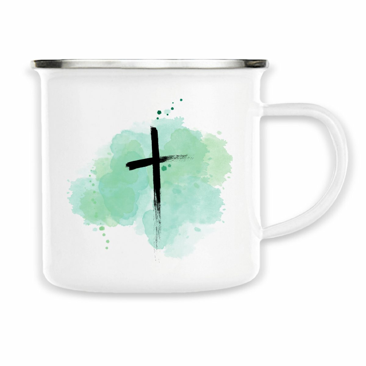 Image back Enamel mug "ink"