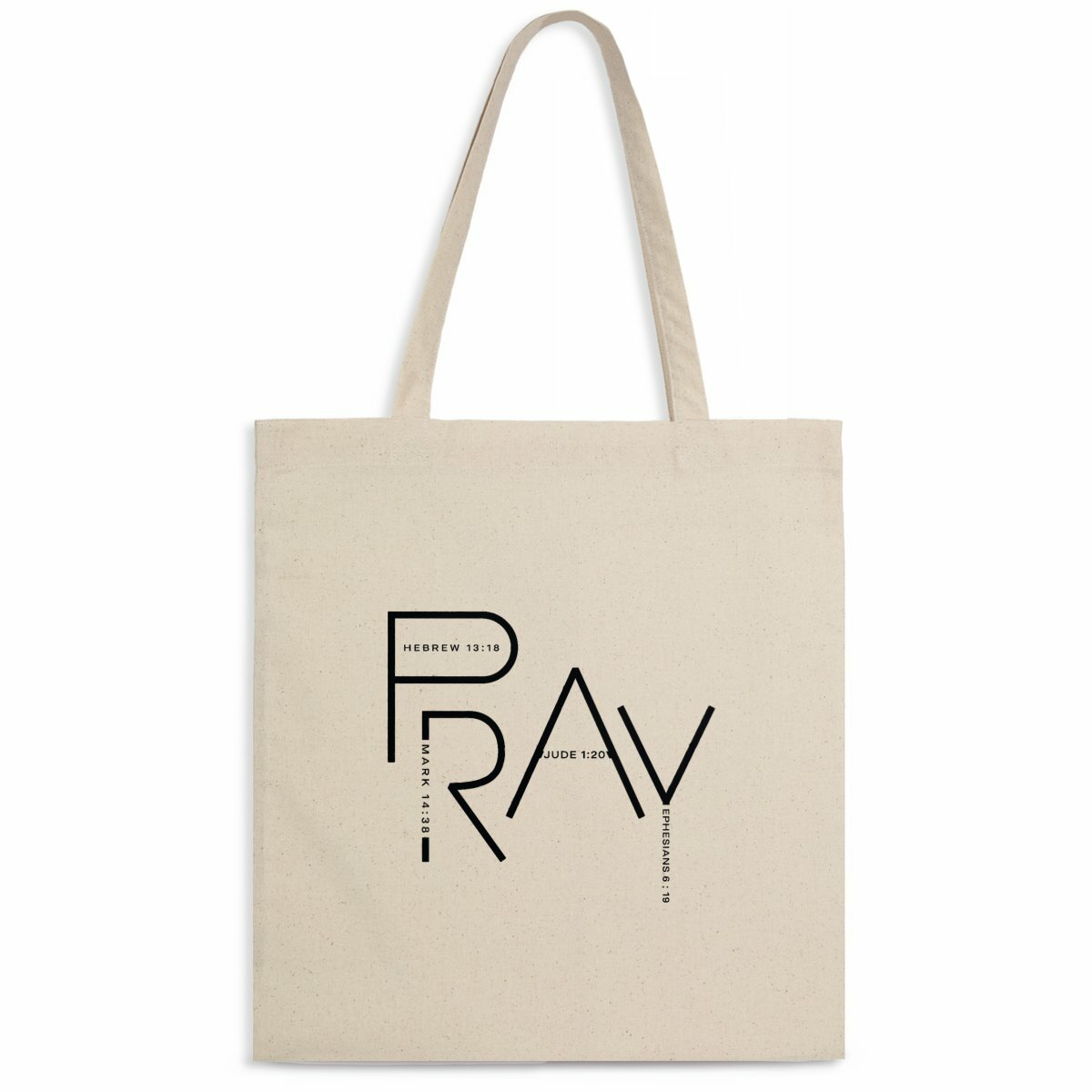 Image front Light Totebag - Premium PRAY