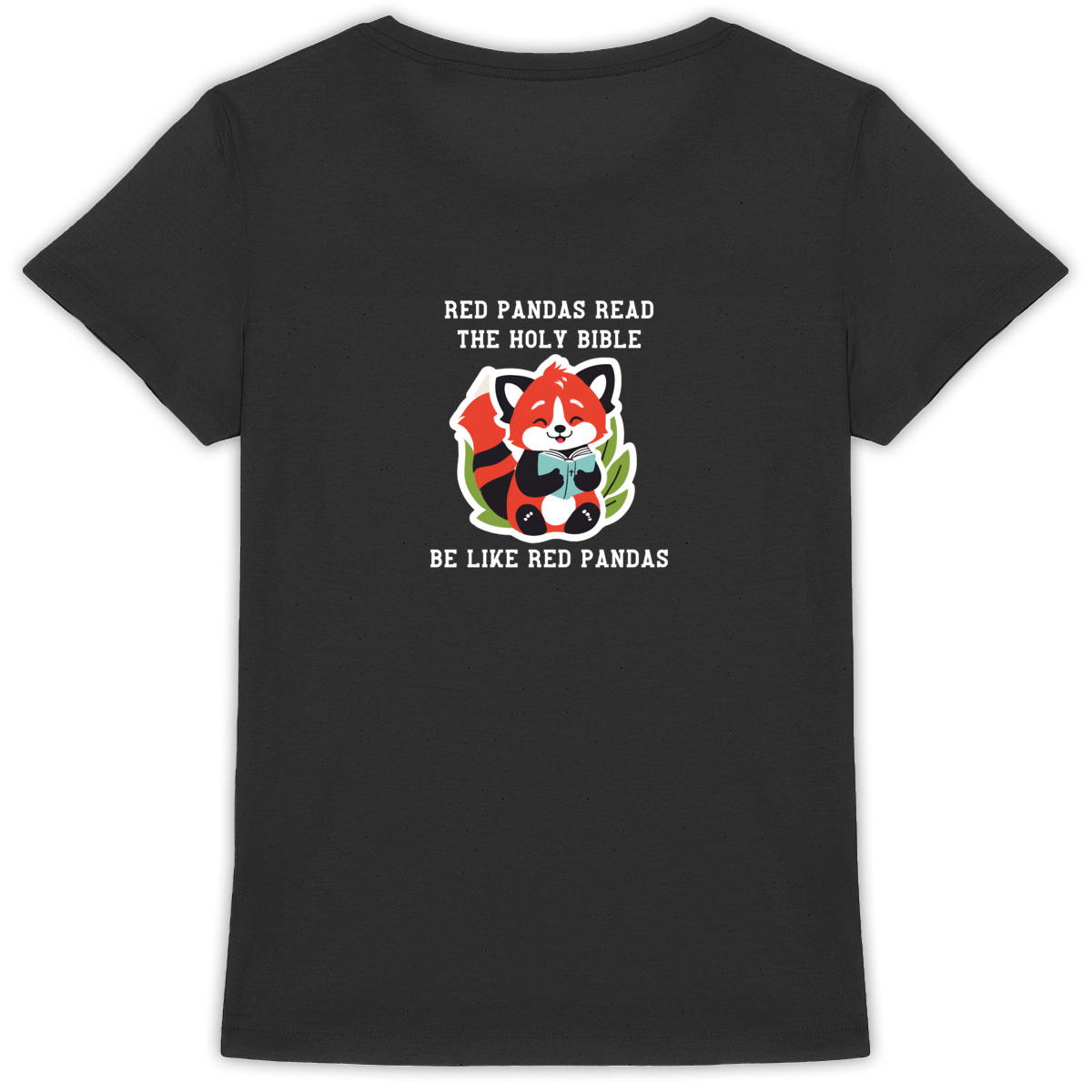 Image back Women's t-shirt Premium+ Be like red pandas