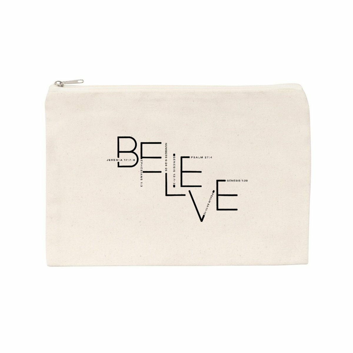 Image back Pencil case - Premium Plus BELIEVE