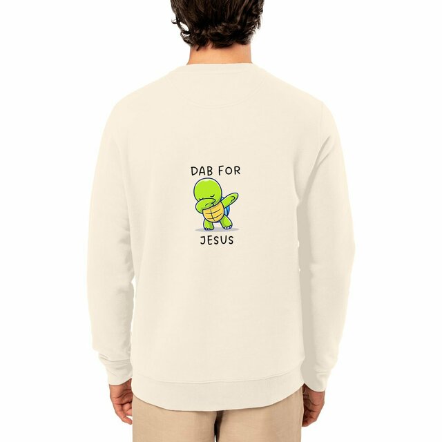 Image front Unisex sweat-shirt Premium+ Dab for Jesus both sides