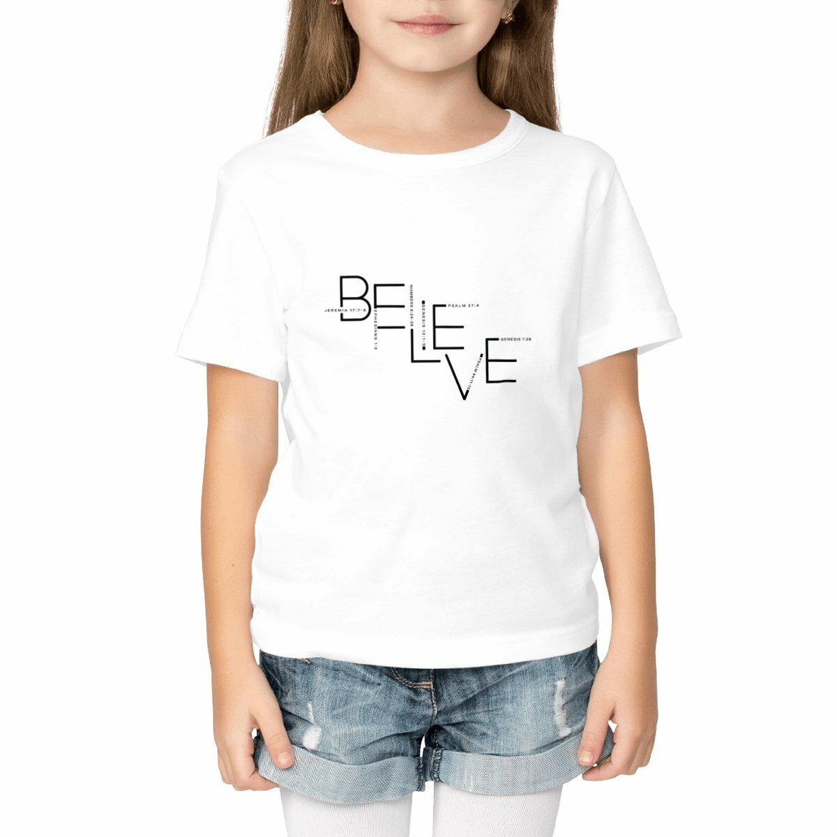 Image front Kids t-shirt - standard BELIEVE