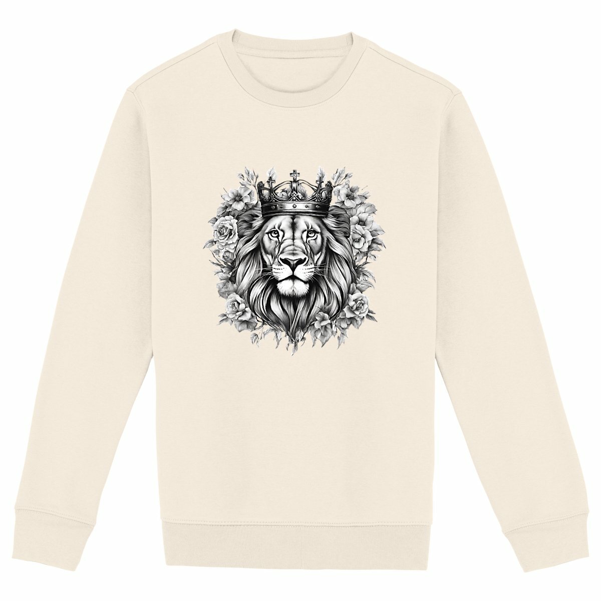 Image back Unisex sweat-shirt "Strong Lion"