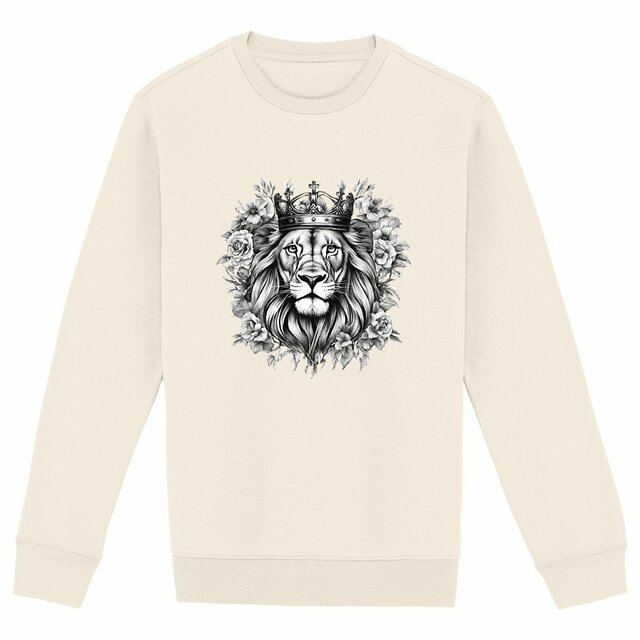 Image back Unisex sweat-shirt "Strong Lion"
