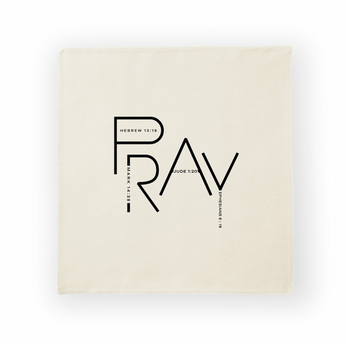 Image back Cushion cover - Premium Plus PRAY