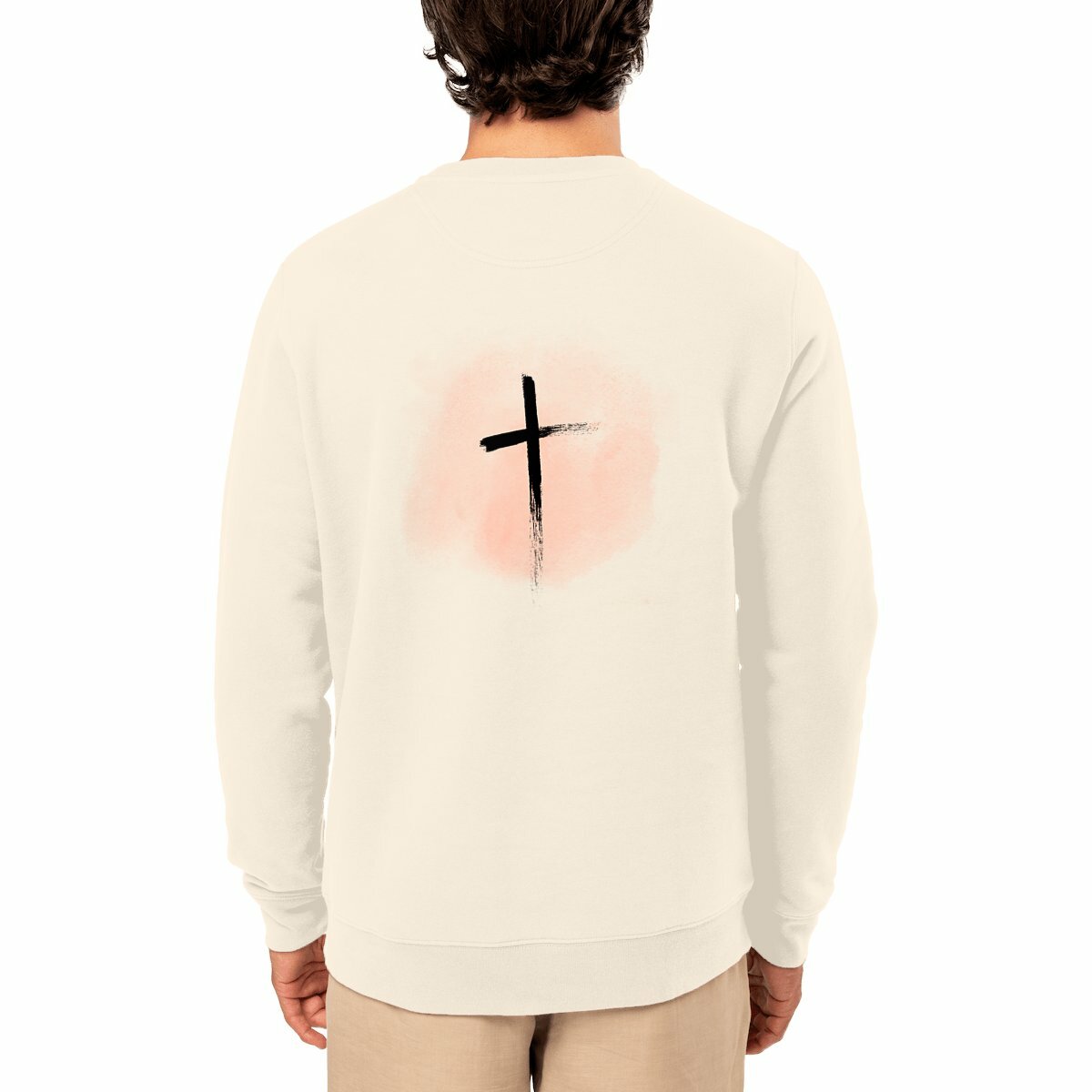 Image front Heavyweight Unisex sweat-shirt "croce"