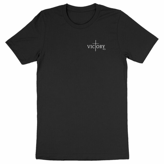 Image front Heavyweight Unisex t-shirt premium+ Victory both sides