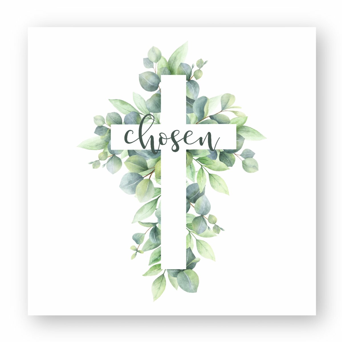 Image front Square Stickers chosen