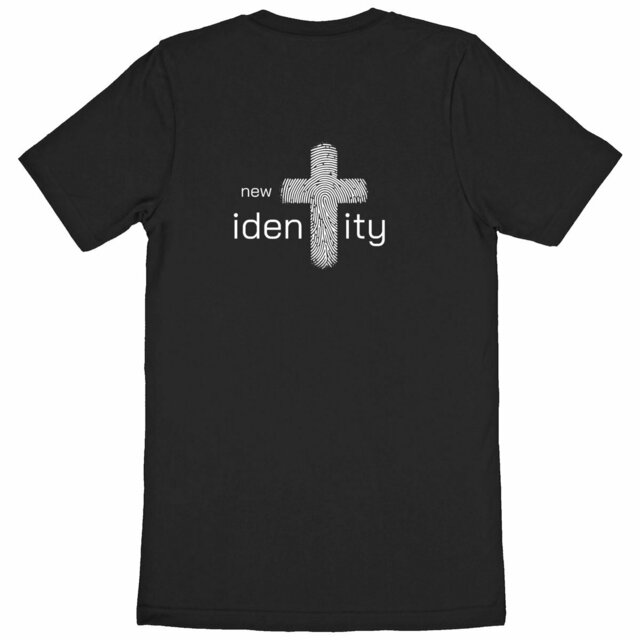 Image back Heavyweight Unisex t-shirt - Premium Plus New Identity