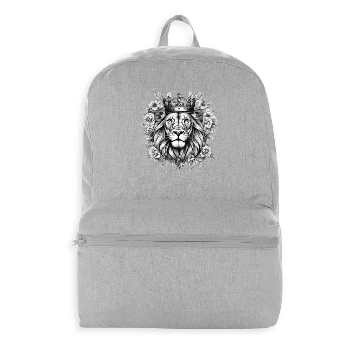 Image front backpack strong Lion