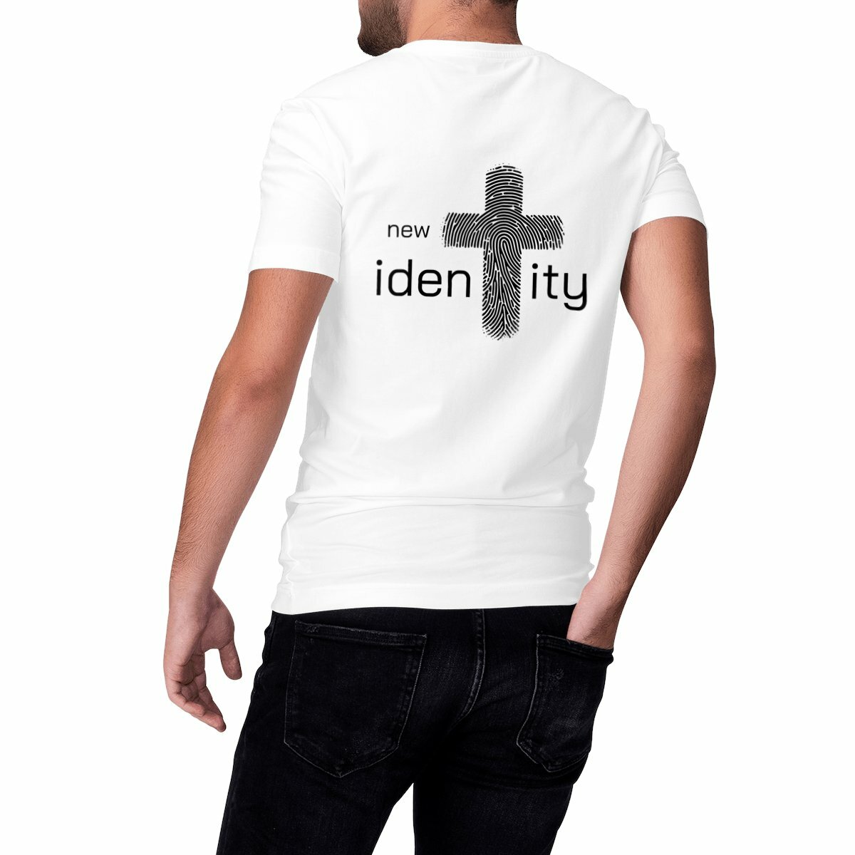 Image front Heavyweight Unisex t-shirt Premium+ New Identity