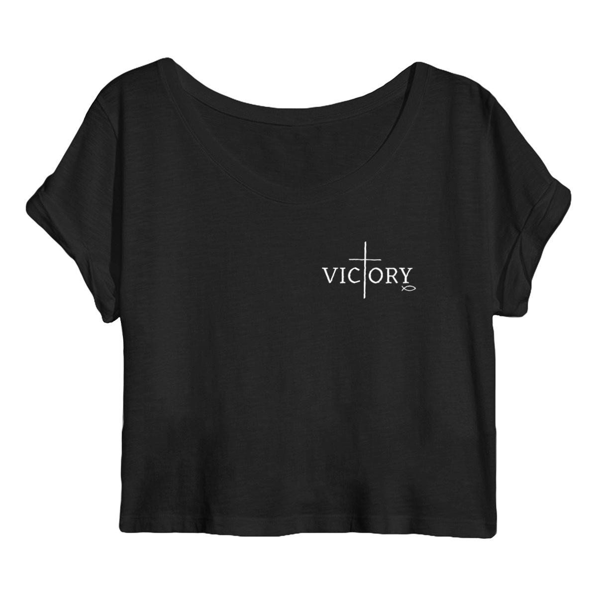 Image front Women's crop top Premium+ Victory