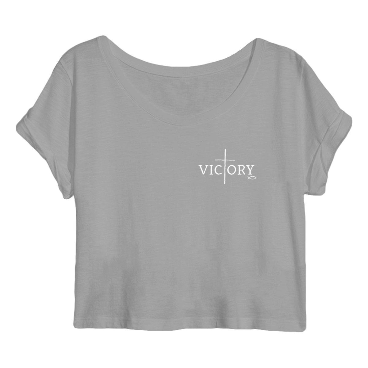 Image back Women's crop top Premium+ Victory