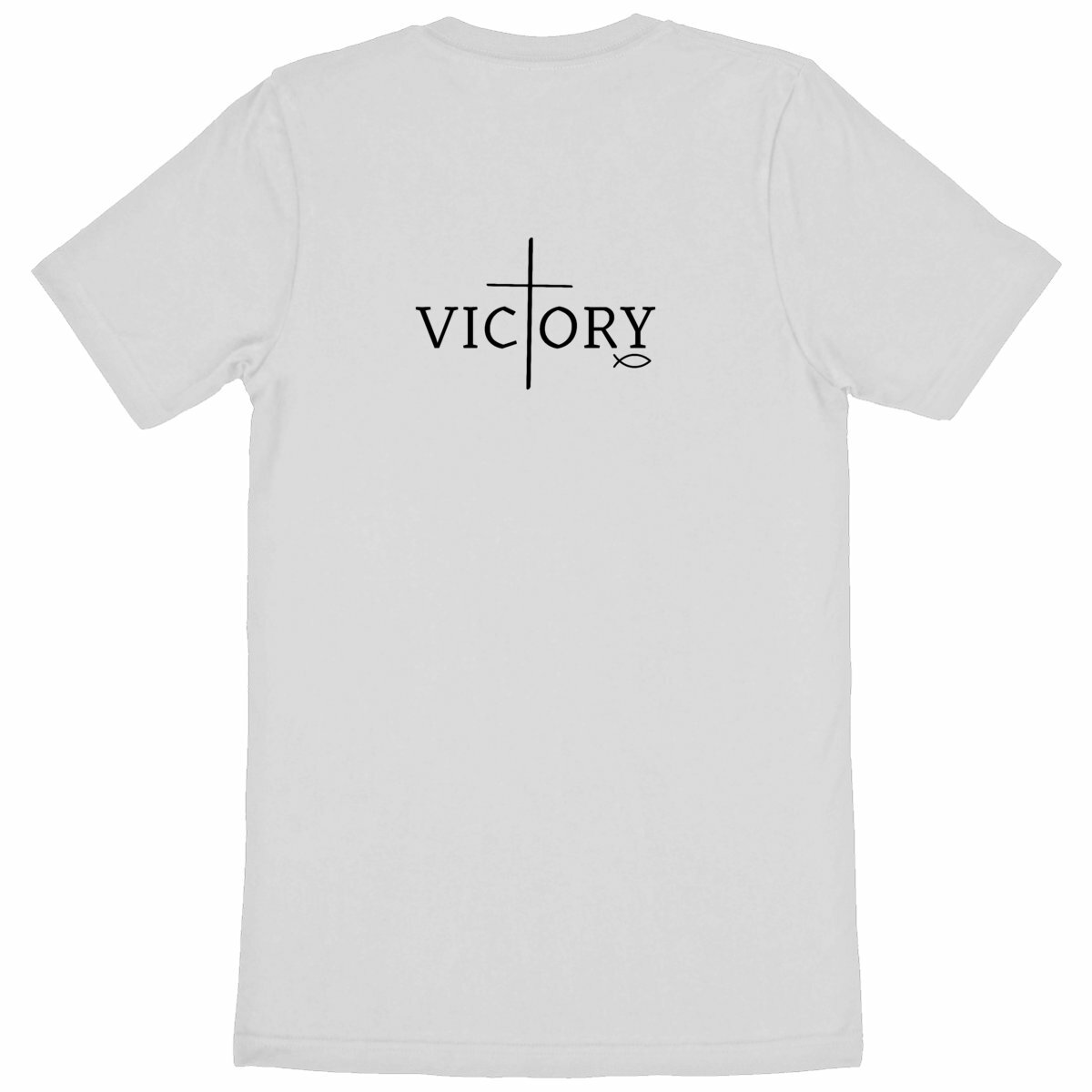 Image back Heavyweight Unisex t-shirt premium+ Victory back only