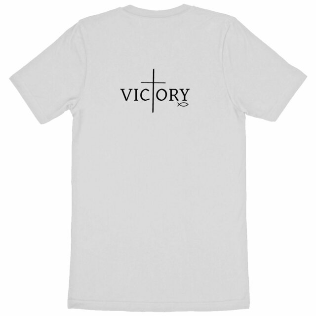 Image back Heavyweight Unisex t-shirt premium+ Victory back only
