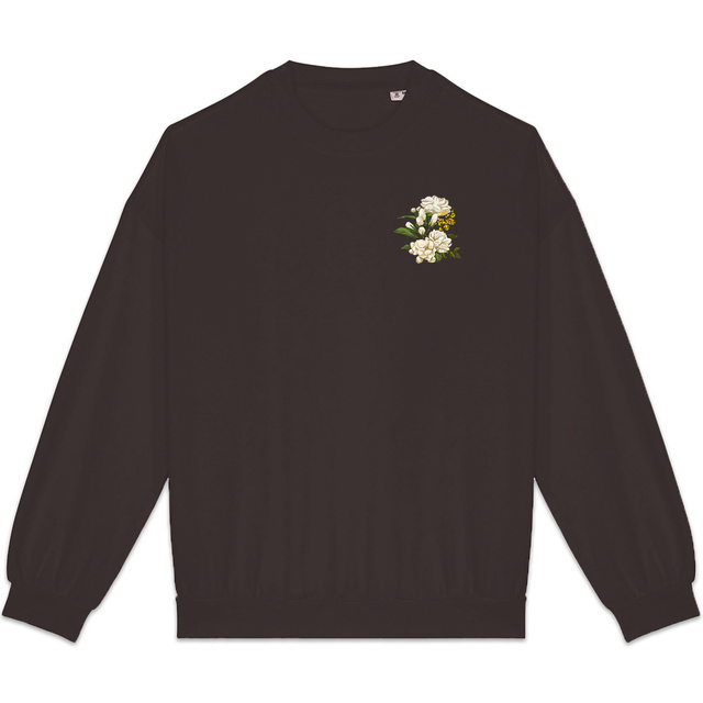 Image back Unisex sweat-shirt Made in Portugal "Saved by Grace"