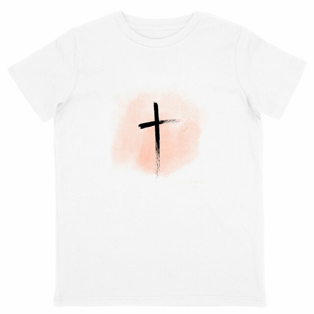Image back kids T-shirt "croce"