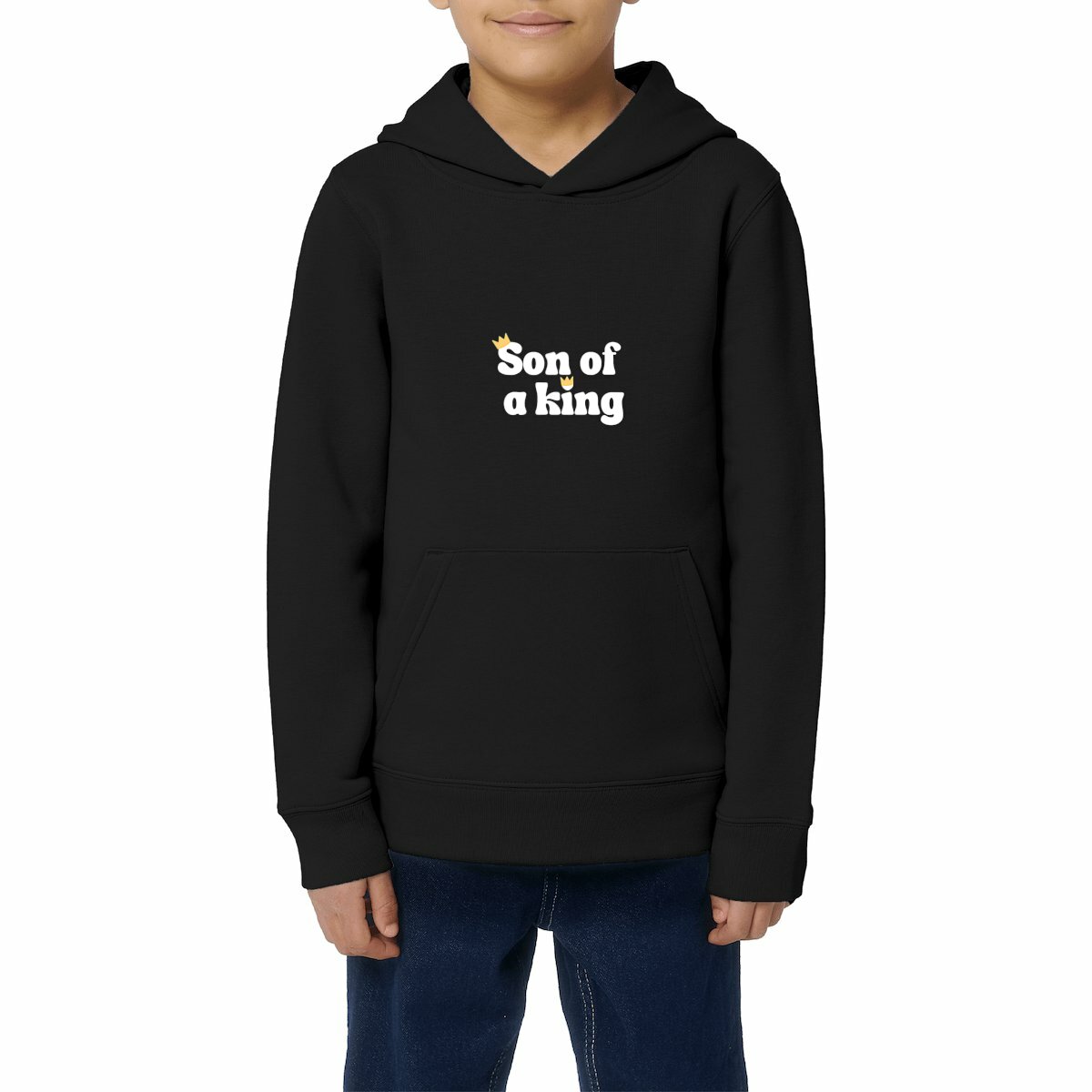 Image front Kids hoodie Premium+ Son of a King