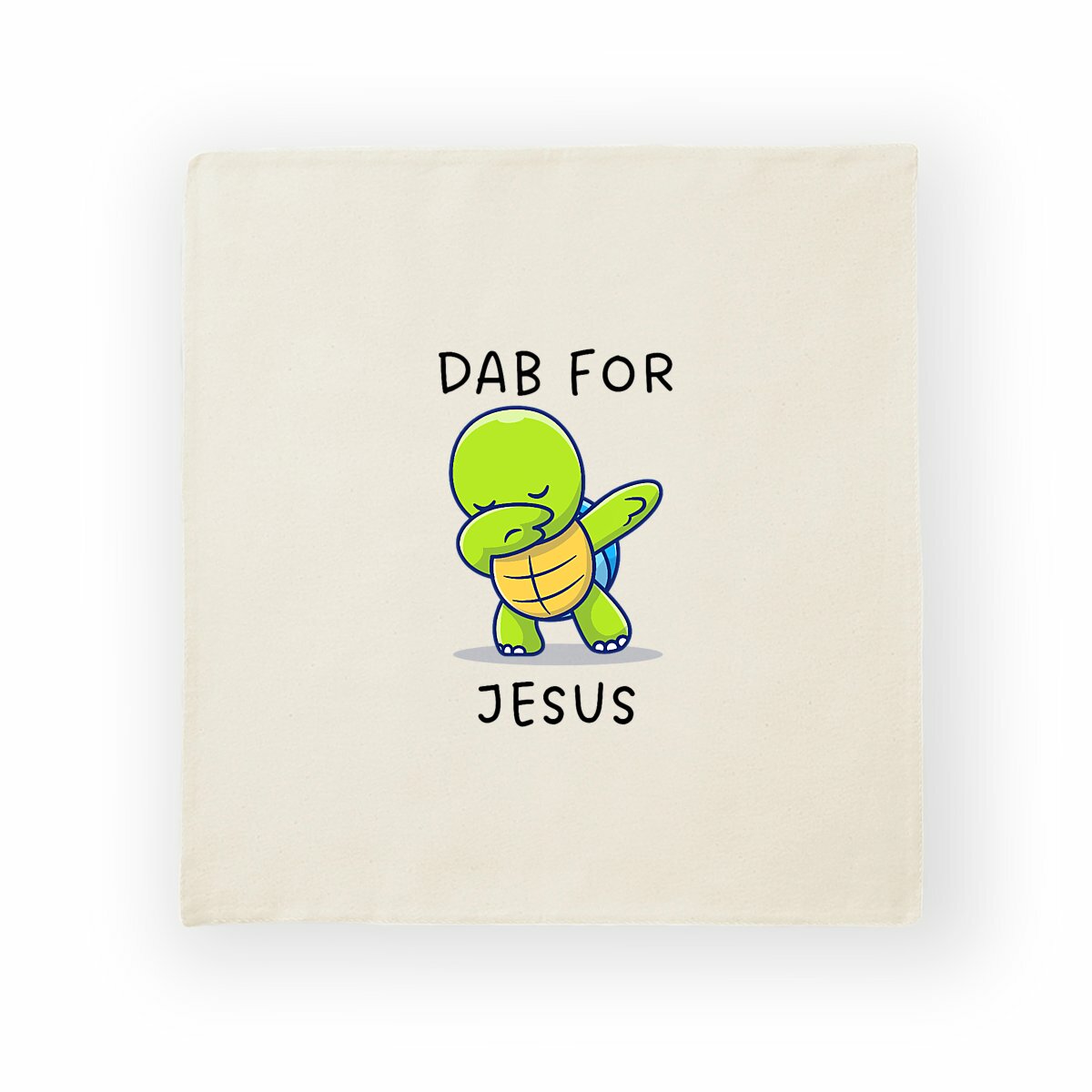 Image back Cushion cover Premium+ Dab for Jesus one sides