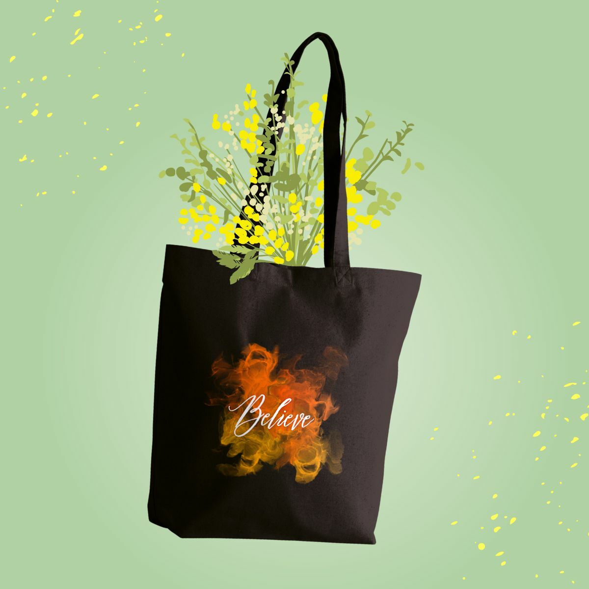 Image front Heavy totebag ink