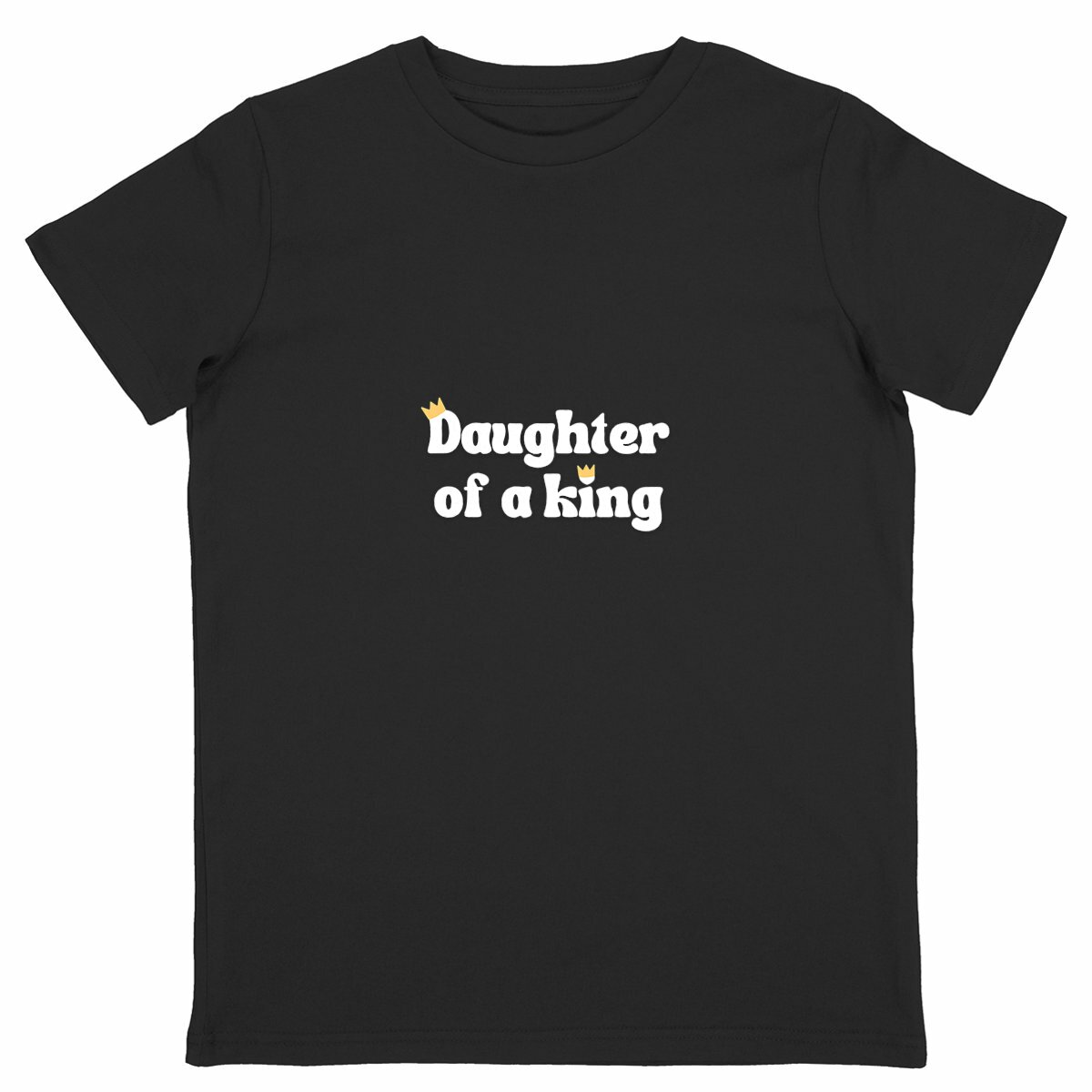 Image back Kids t-shirt standart Daughter of a King
