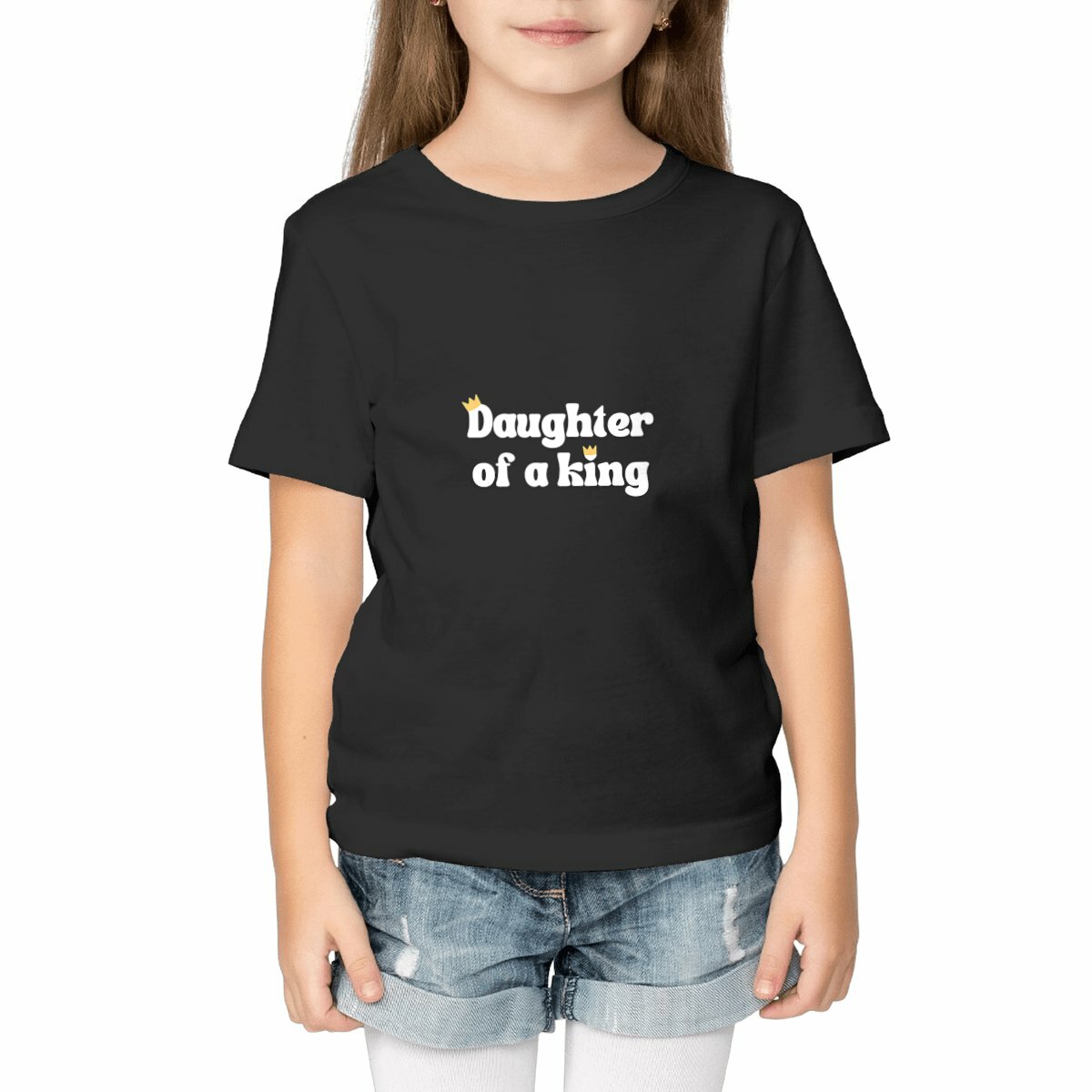Image front Kids t-shirt standart Daughter of a King