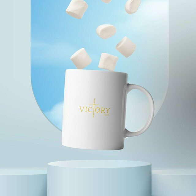 Image front Ceramic mug victory 