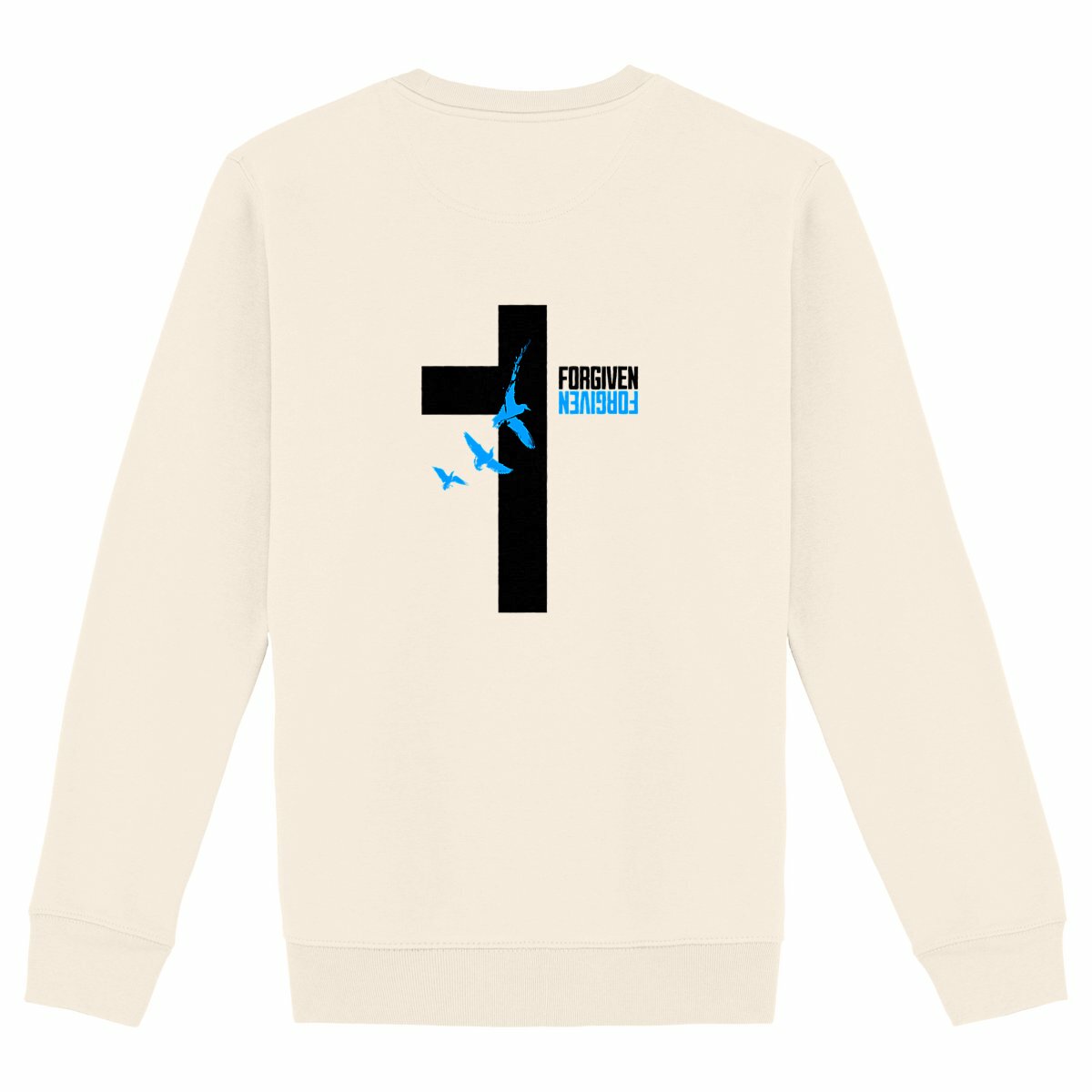 Image back Unisex sweat-shirt premium+ Forgiven
