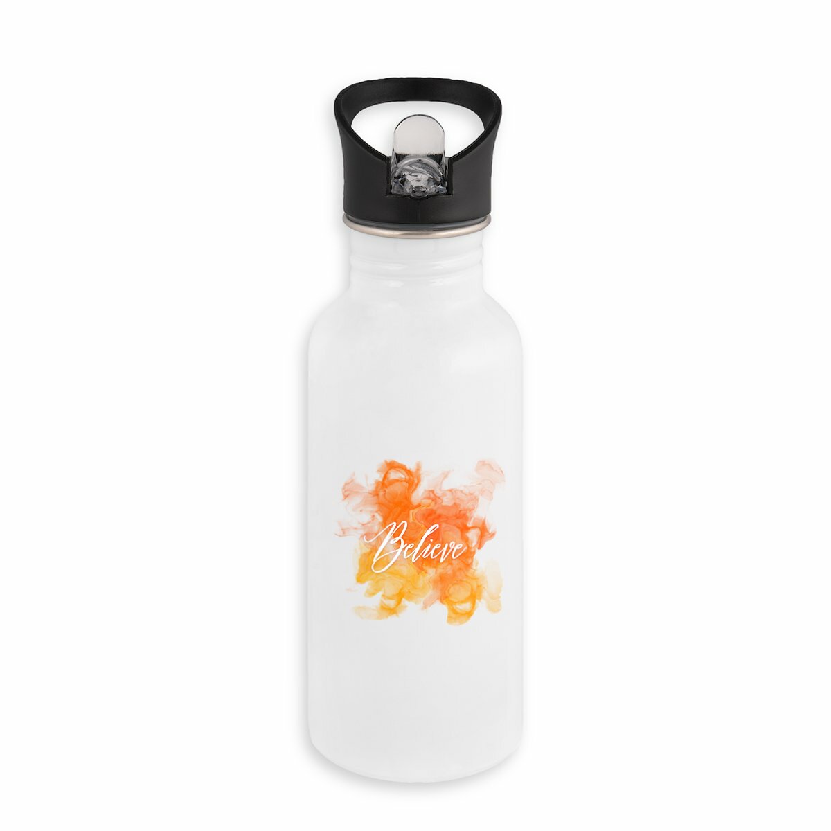 Image back Stainless steel water bottle "ink"