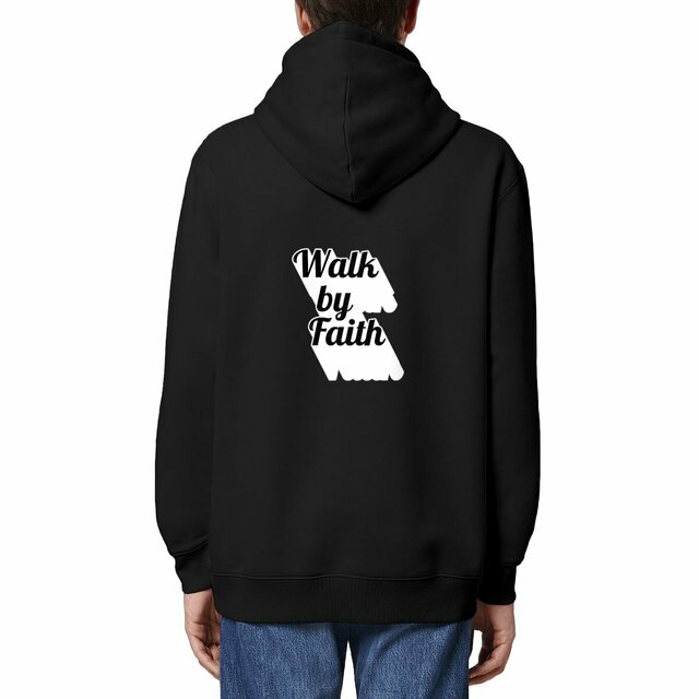 Image front Unisex hoodie Premium+ Walk by Faith