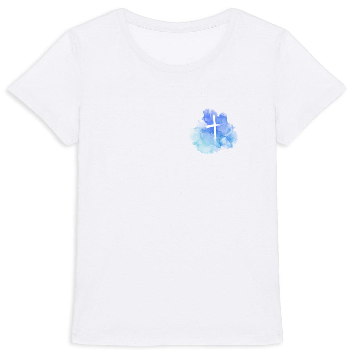 Image back Women's t-shirt " croce"