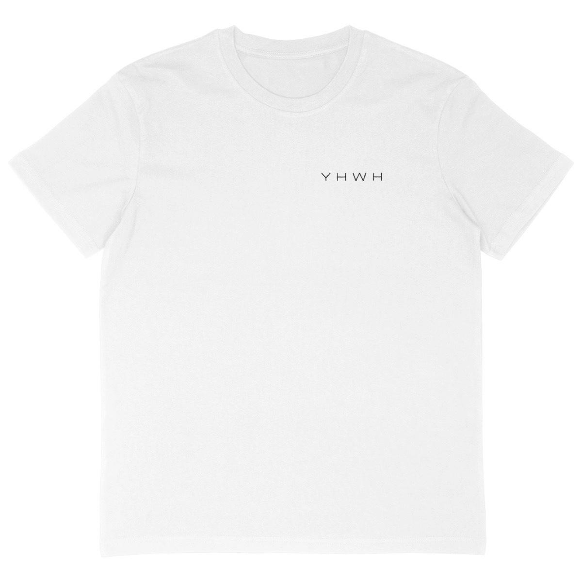 Image back Men's oversized t-shirt - Premium Plus YHWH