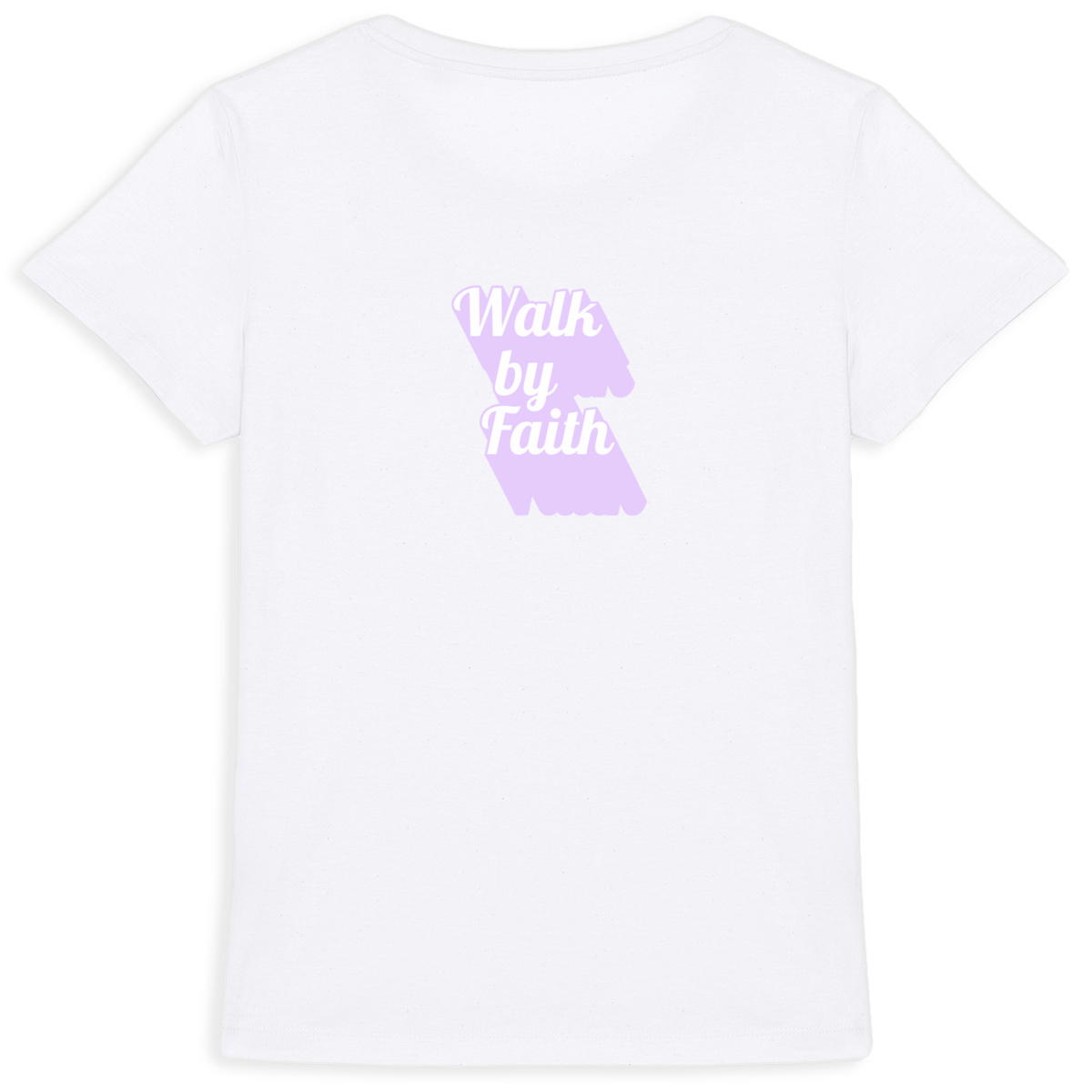 Image back Women's t-shirt Premium+ Walk by Faith