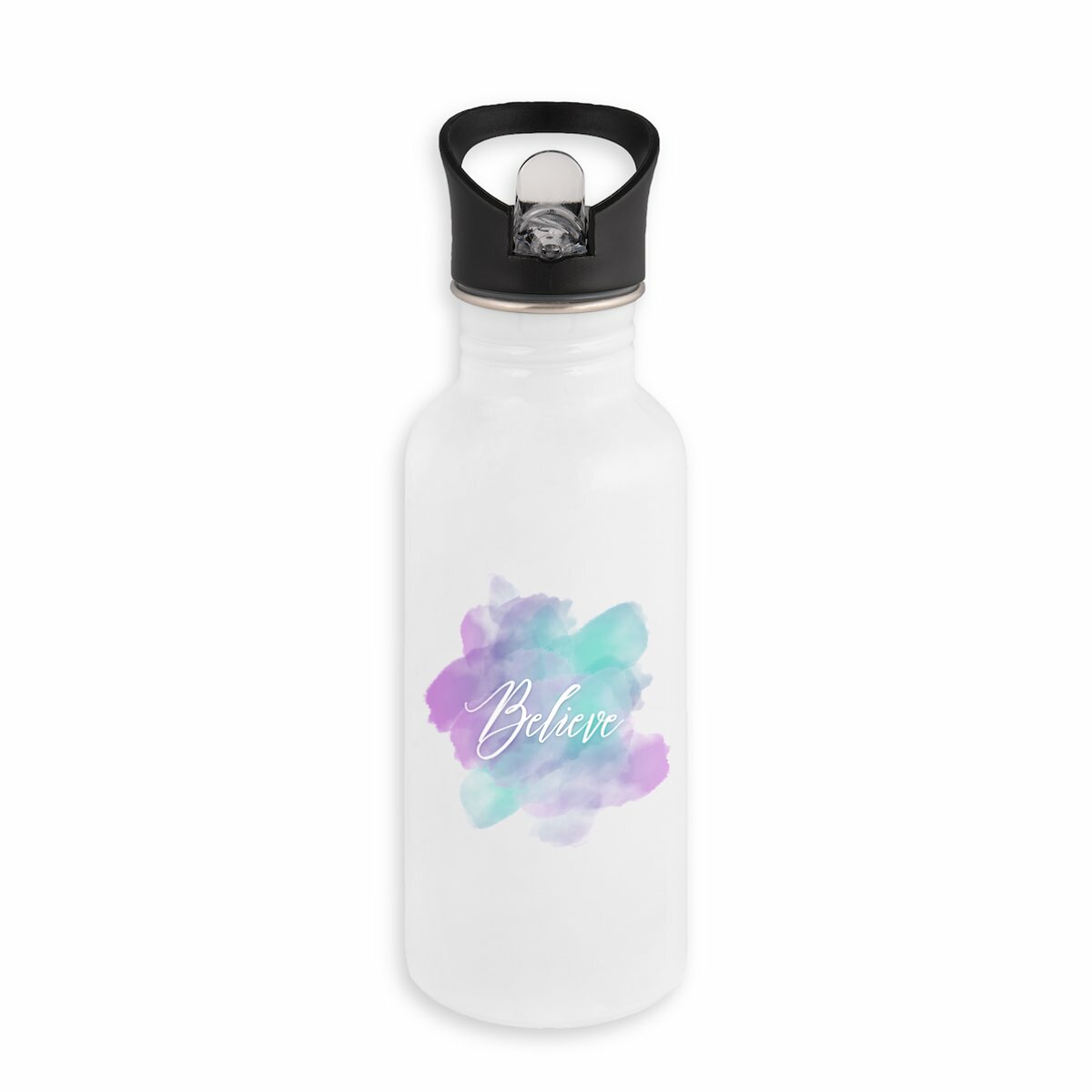 Image back Stainless steel water bottle "ink"