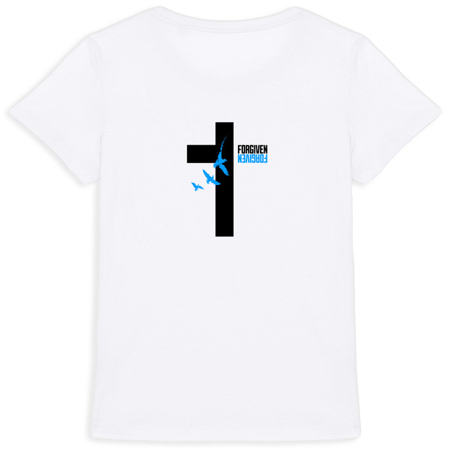 Image back Women's t-shirt Premium+ Forgiven