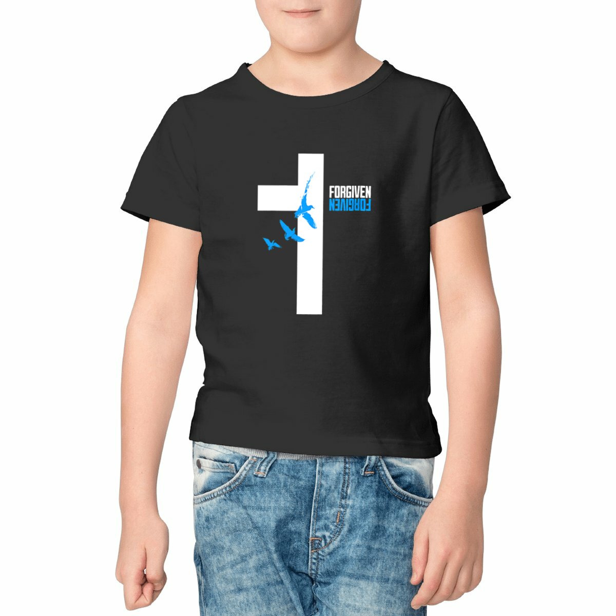 Image front Kids t-shirt Standard  Forgiven