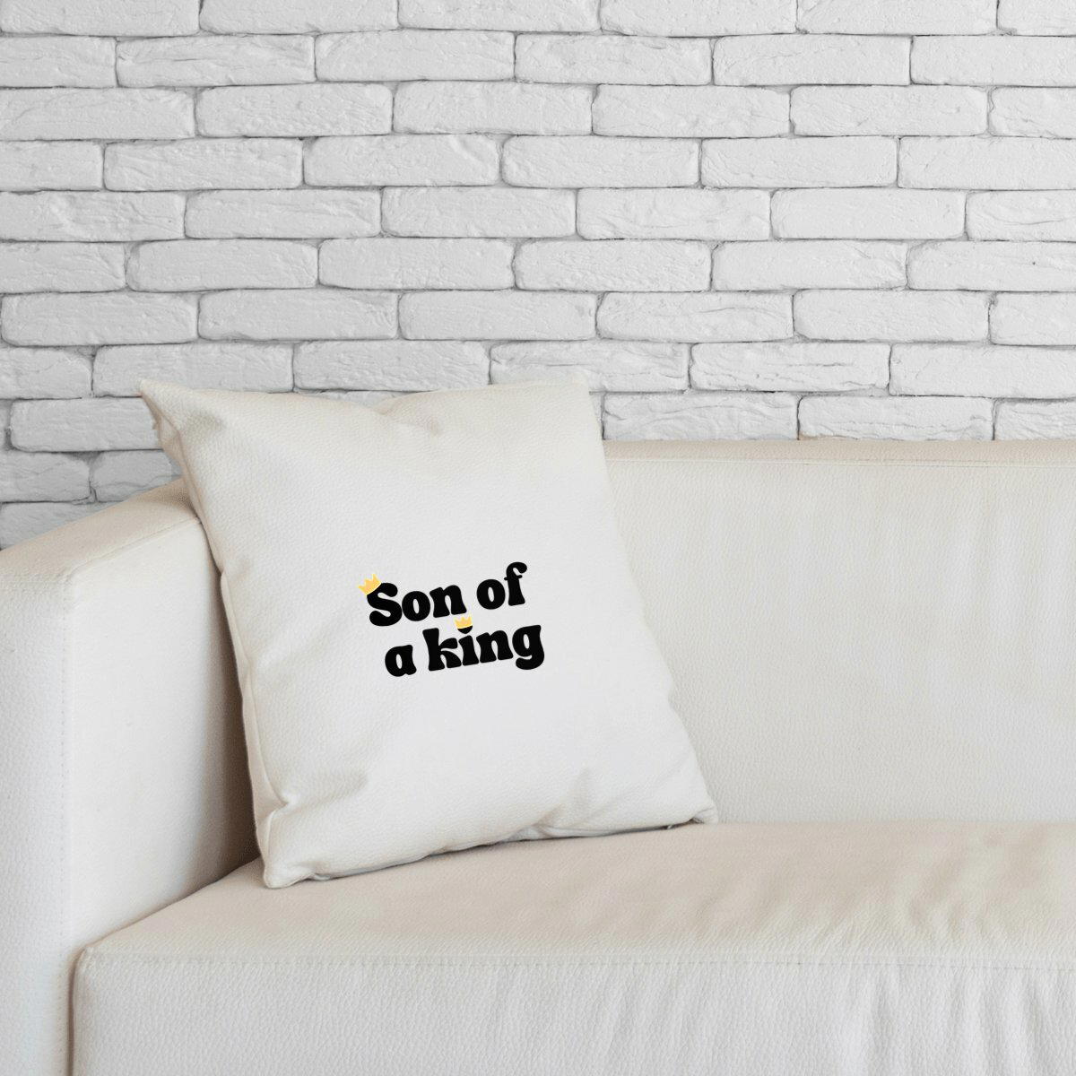 Image front Cushion Cover Premium+ Son of a King