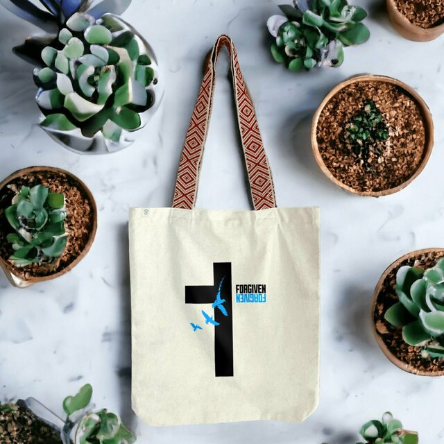 Image front Ethnic totebag Premium+ Forgiven