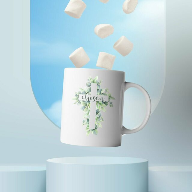Image front Ceramic mug chosen
