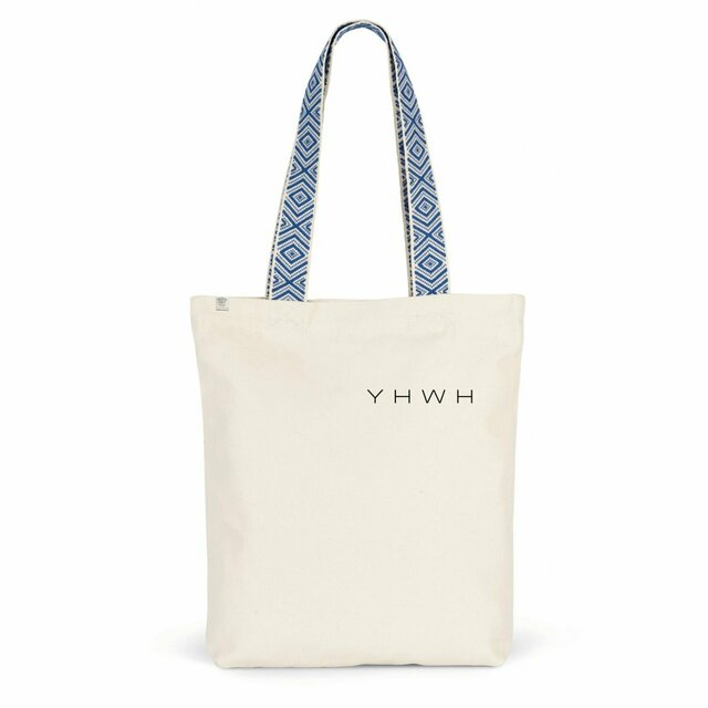 Image back Ethnic totebag  - Premium Plus YHWH